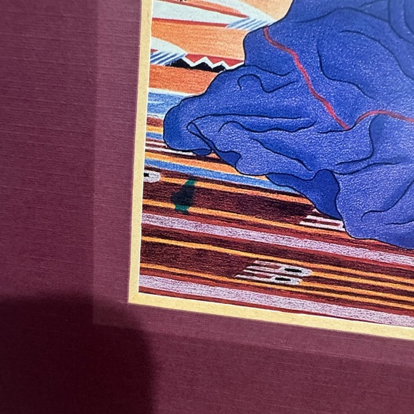 R.C. Gorman “Blessing Way” Framed Art Print 8x6” - Picture 3 of 6